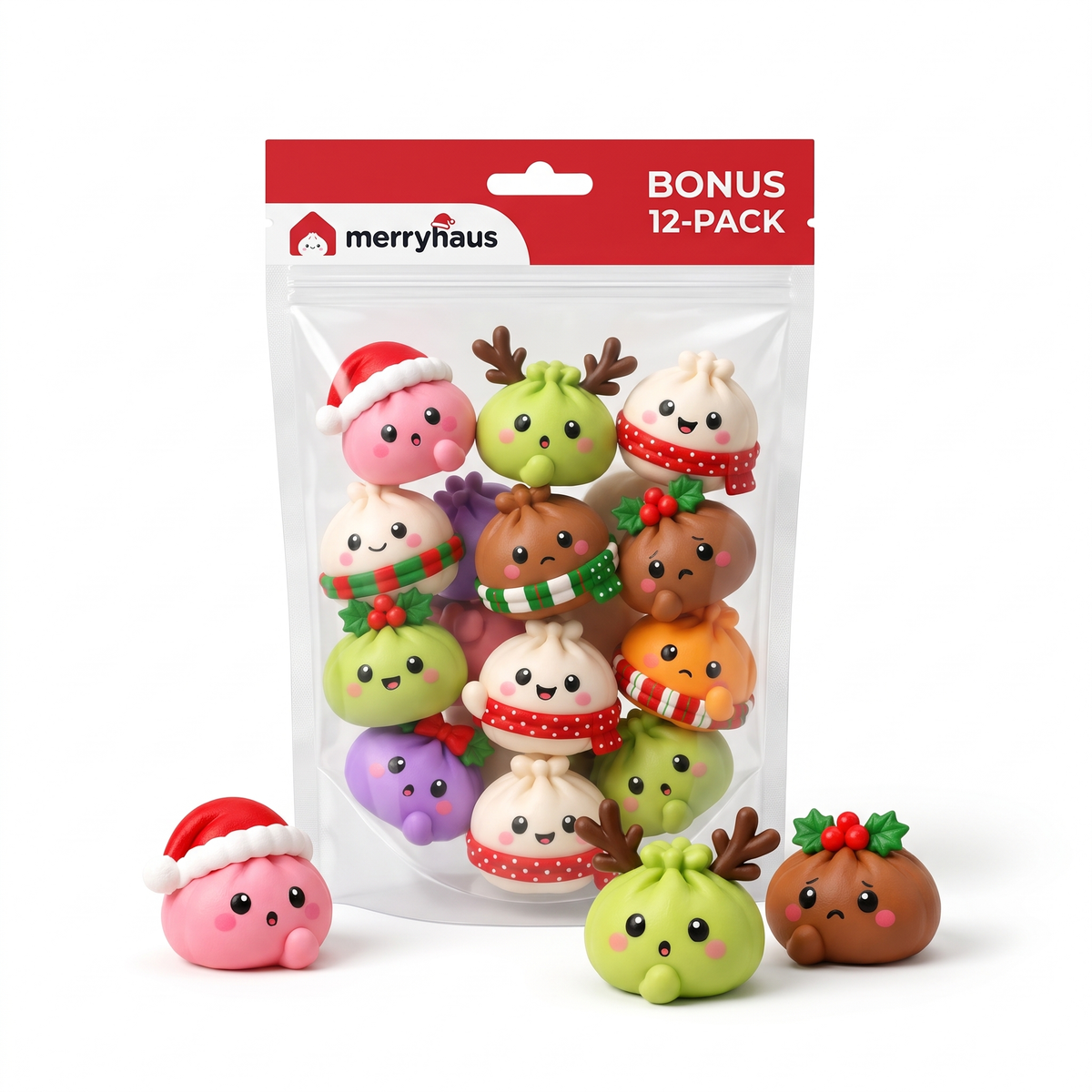 MerryHaus Bonus Squishy 12-Pack